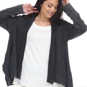 Neon Buddha cardigan for women. Size small.